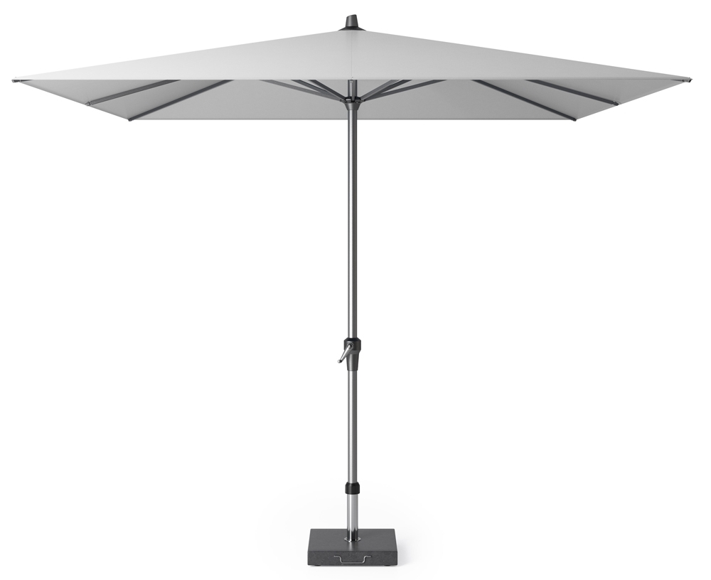 Platinum Middenstokparasol Riva 275 X 275 Cm Lichtgrijs TuinWereld