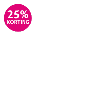 25% korting