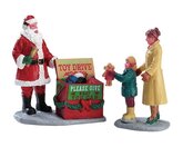 A Season Of Giving, Set Of 2 - Lemax kerstfiguren