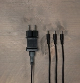 Adapter met 3DC stekkers