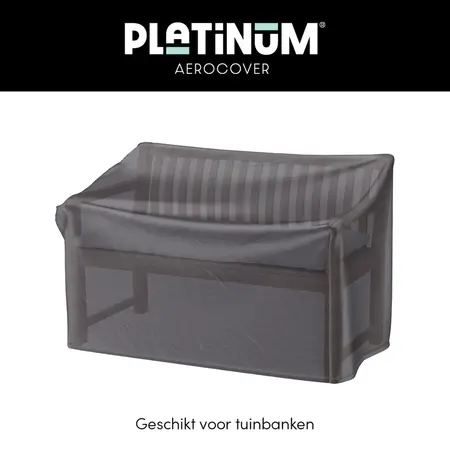 AeroCover Tuinbankhoes 130 x 75 x 65/85 cm - afbeelding 2