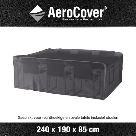 AeroCover Tuinsethoes 240 x 190 x 85 cm - afbeelding 2