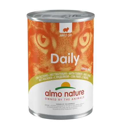 Almo Nature Dailymenu Cat Kalkoen 400Gr