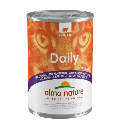 Almo Nature Dailymenu Cat Konijn 400Gr