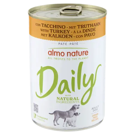 Almo Nature Dailymenu dog kalkoen 400gr