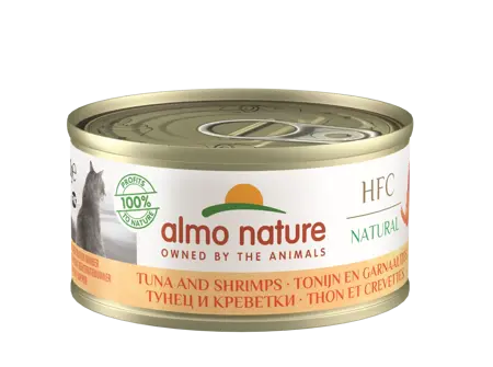 Almo Nature Hfc Cat Tonijn&Garnaal 70Gr