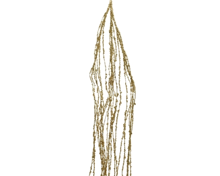 Amaranthus plastic l20b4h130cm goud