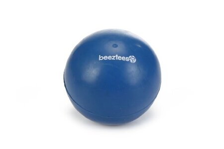 Beeztees Massief Bal No5 - Hondenspeelgoed - Blauw - 9 cm