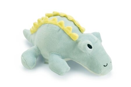 Beeztees Puppy Dinosaurus Vince - Hondenspeelgoed - Groen - 19x14,5x9 cm