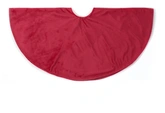 Kerstboomrok rood D 120 cm