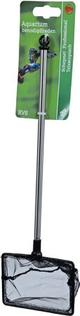 Boon schepnet profi RVS/telescoop 10 cm rechthoekig (Maximale lengte 73,5 cm) - afbeelding 1