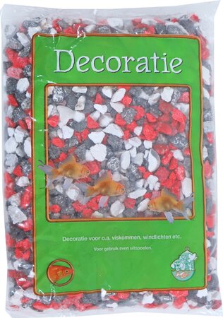 Boon split mix zwart/wit/rood zak a 0.9 kg - afbeelding 1