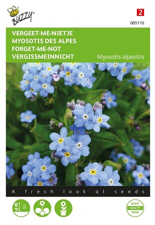 Buzzy® Myosotis, 'vergeet-me-nietje' blauw - afbeelding 1