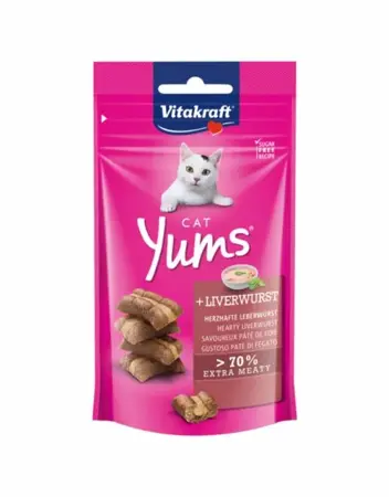 Cat Yums met leverworst