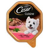 Cesar Cuisine alu kuipje in saus kalf&kalkoen 150gr