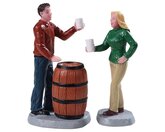 "Cheers!", Set Of 2 - Lemax kerstfiguren