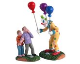 Creepy Balloon Seller, Set Of 2 Spooky Town