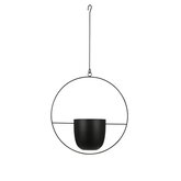 Dexter pot hangend zwart - l34xb14xh65cm