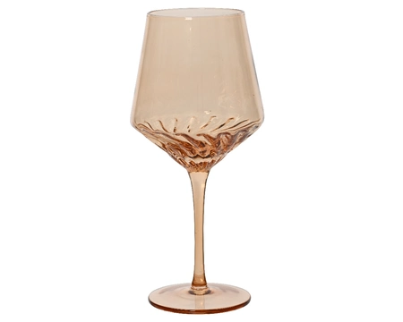 Drinkglas glas d10.2h22.6cm amber