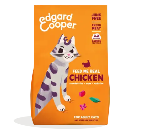 Edgard&Cooper cat adult dry chicken 2kg