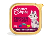 Edgard & Cooper Free-Run Chicken And Turkey Paté For Senior Cats 85G