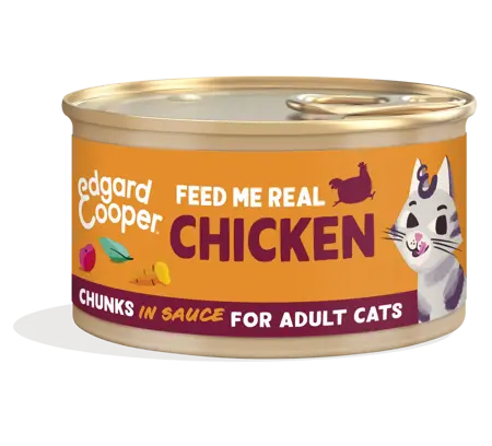 Edgard & Cooper Free-Run Chicken Chunks In Sauce For Adult Cats 85G