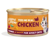 Edgard & Cooper Free-Run Chicken Chunks In Sauce For Adult Cats 85G