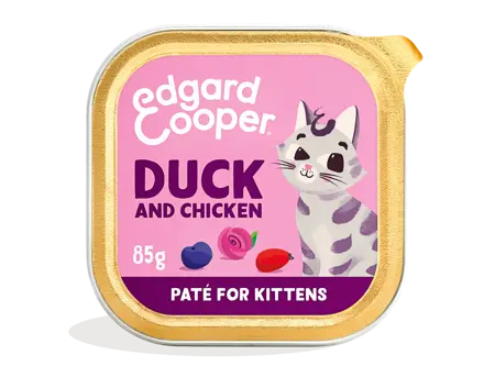 Edgard & Cooper Free-Run Duck And Chicken Paté For Kittens 85G