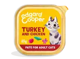 Edgard & Cooper Free-Run Turkey And Chicken Paté For Adult Cats 85G