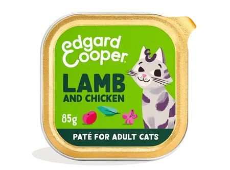 Edgard & Cooper Lamb And Free-Run Chicken Paté For Adult Cats 85G