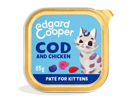 Edgard & Cooper Msc Cod And Free-Run Chicken Paté For Kittens 85G