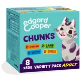 Edgard & Cooper Multipack Chunks In Sauce For Adult Cats 8X85G