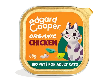 Edgard & Cooper Organic Chicken Paté For Adult Cats 85G