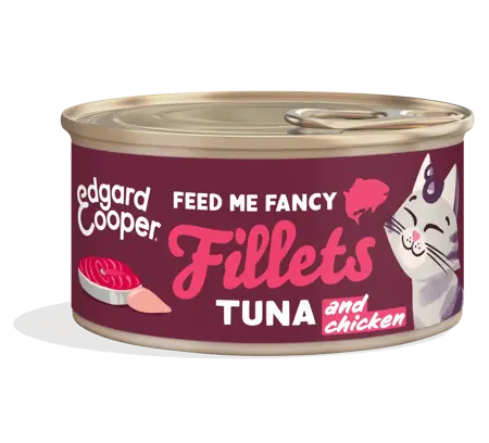 Edgard & Cooper Wild-Caught Pacific Tuna And Chicken Fillets 70G