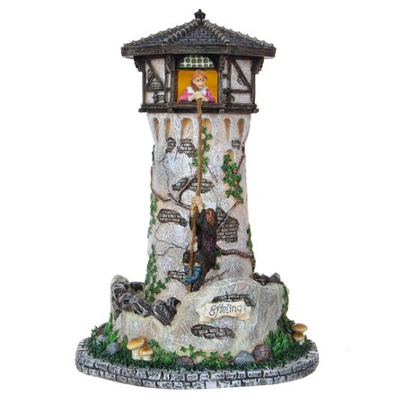 Efteling Toren van Raponsje BO - 15 x 14,5 x 22,5 cm