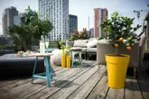 Elho loft urban rond hoog 35 - afbeelding 2