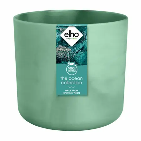 Elho The Ocean Collection Round 14 cm Groen - afbeelding 1