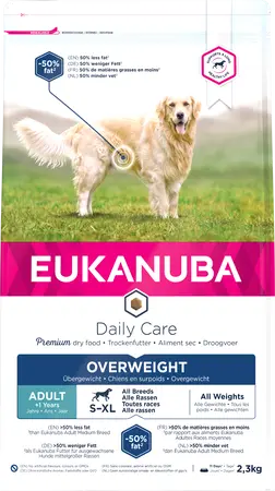 Eukanuba Daily Care dog adult overweight 2,3kg