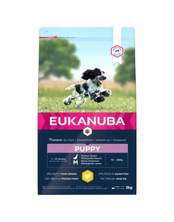 Eukanuba dog puppy medium 3kg