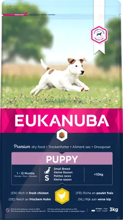 Eukanuba dog puppy small 3kg