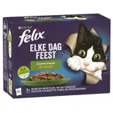 Felix Elke Dag Feest Pouch Gelei Groente Sel Mp 12X85Gr