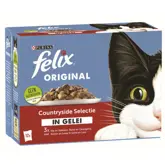 Felix Original Pouch Gelei Countryside Sel Mp 12X85Gr