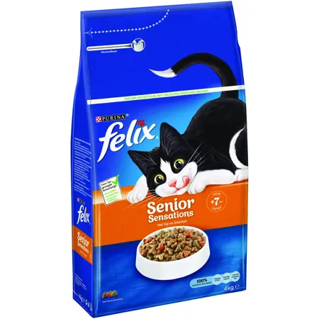 Felix Sensations droog senior 4kg