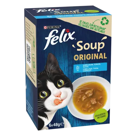 Felix Soup vis selectie mp 6x48gr