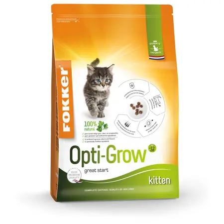 Fokker cat opti-grow 2,5 kg