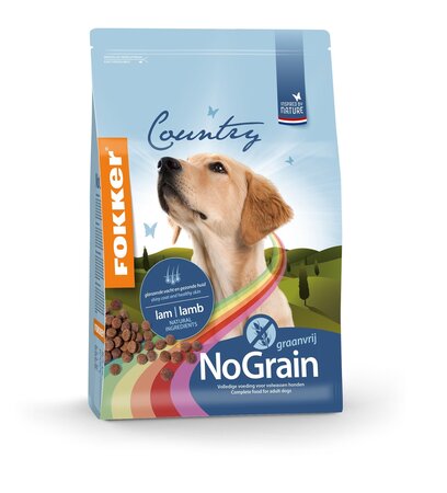 Fokker Country dog nograin 2,5kg - afbeelding 1