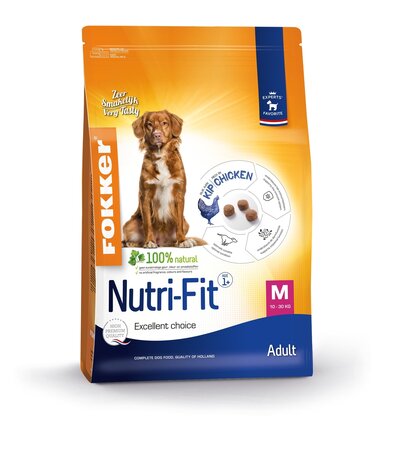 Fokker dog nutri-fit m 2,5kg