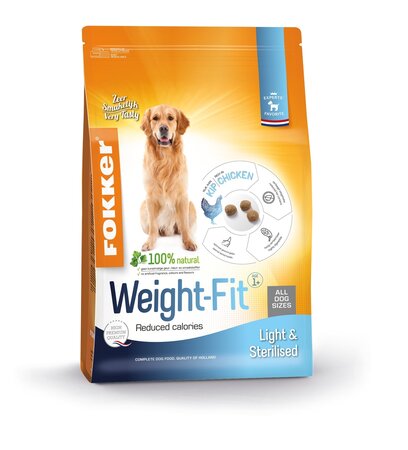 Fokker dog weight-fit 2,5kg