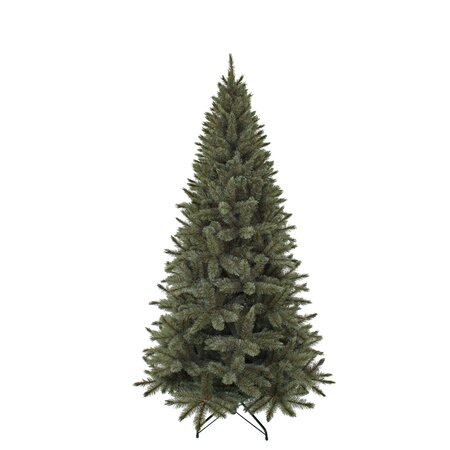 Forest Frosted Slim Kunstkerstboom Blauw - H 185 x D 102 cm