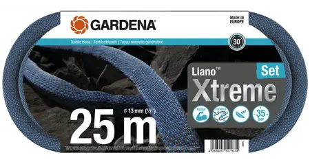 Gardena Textielslang Liano™ Xtreme 25m, Set